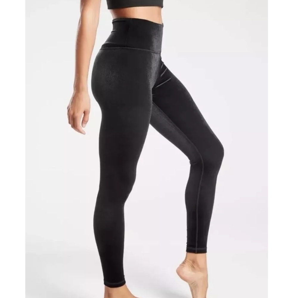 Athleta Elation Velvet Tight‎ Black